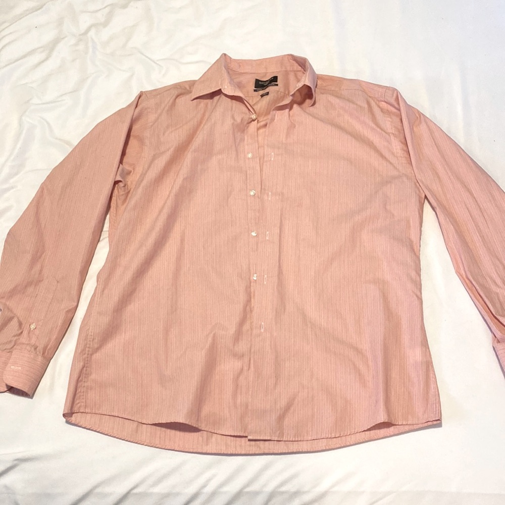 Dockers Long Sleeve Button Up Size 16-16 1/2